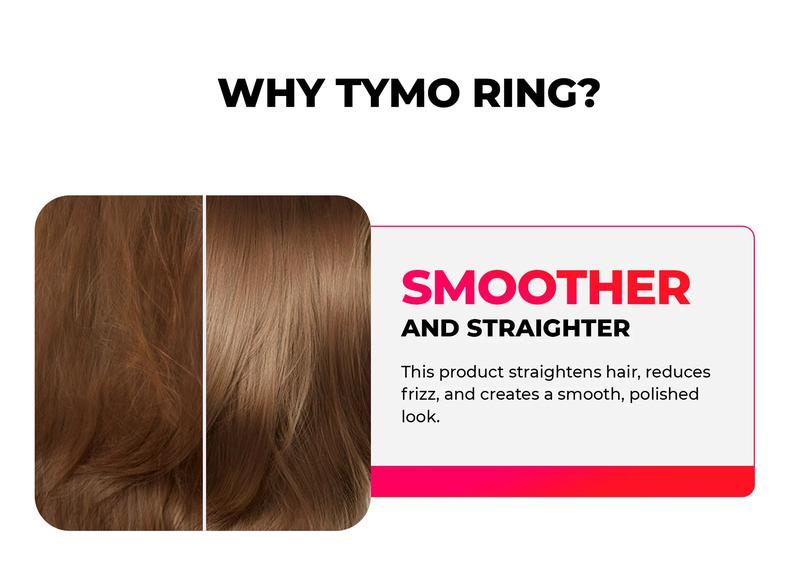 Cepillo Alisador TYMO Ring: Edición Rose Gold